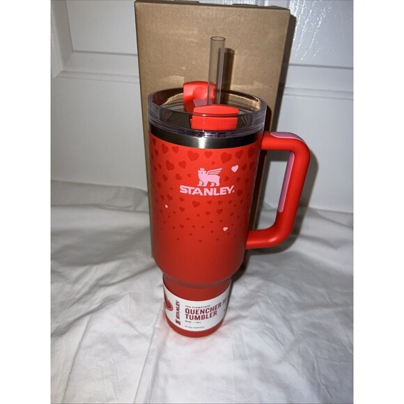Stanley Other - 🔥 STANLEY VALENTINE DAY 40oz TUMBLER SWEET HEARTS AUTHENTIC NEW 2025